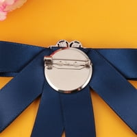 Bowknot Brooch Rhinestone Dekorativna pina Retro odjeća Broš za žene