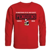 Mladište na državnom univerzitetu Penguini osnovali su džemper s puloverske duksere Crew Red X-Veliki