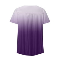 Ljeto Izlazi vrhovi za žene ženske vintage bluze kratki rukav majice seksi casual t majice izlaze na