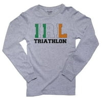 Irska Triathlon - Olimpijske igre - Rio - zastava Muška majica s dugim rukavima