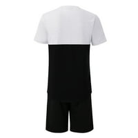 Trenerka za kratke hlače za muškarce Muški ljetni trenerci Outfits SOLID kratkih rukava T-majice Postavi,