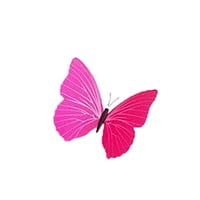 Phonesoap Creative Slatka 3D leptir zidne naljepnice Bespremljeno ljepilo kućno dekoracija Leptir Pink