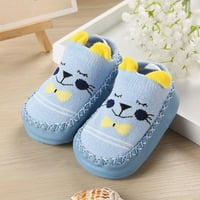 CAICJ TODDLER cipele za bebe dječake Djevojke crtane uši podne čarape non kliznite za bebe cipele čarape