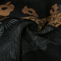 Amidoa ženske ležerne tuničke vrhove posteljine kratkih rukava neregularne opuštene fit cvjetne ispise