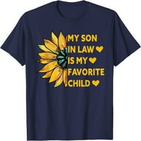 Drvo moj sin u zakonu je moja omiljena majica za dečiju porodicu Sunflower