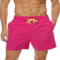 Colisha muns boardshorts kopčaći kostim pune boje tekuće na plaži hlače elastični struk muškarci fitness