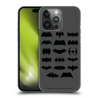 Dizajni za glavu Službeno licencirani Batman DC Comics Logos Comic Hard Back Case kompatibilan sa Apple iPhone Pro