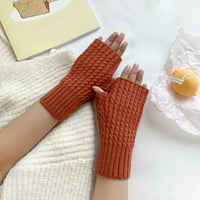 Mišuowi zimske radne rukavice za muškarce i žene tople rukavice otvorene i pune prstom žene jesen i