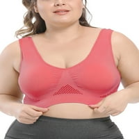 Luxplum ženske vrhove rezervoara za prevelicirani sport BRA Plus size Workout Top Active odjeća majica