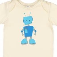 Inktastični slatki robot, smiješni robot, blesav robot, plavi robot poklon dječji dječak ili dječji
