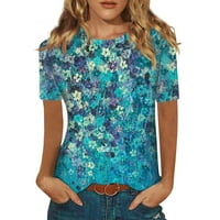 Košulje kratkih rukava za žene Slatke grafičke tinejdžerske bluze vrhovi S-XXXL