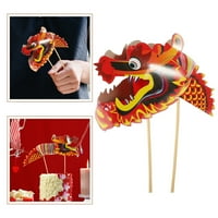 Homemaxs Kineska novogodišnja Dragon Garland Pekar Dragon Oblik Torta CACK Torta Decor