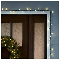 StayBright 150-count 37.2-ft Topla bijela bijela LED utikača - božićni svjetla