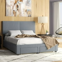 Colwell Tapacirani ležaj Standardni krevet, preporučena Visina proljeća BO: niski profil, uključena