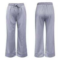 Huaai Womens Casual Solid Boja Komforne pidžame Sportske hlače Duge joge pantalone Ležerne hlače za