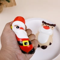 Aimiya stiska lutka fleksibilan brzi oporavak Soft Kawaii Božić Santa kolekcija sporo rastuća igračka