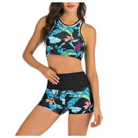 Ženski kupaći kostimi Control bikini od plaže za plažu Push Up Ispiši se na dva s tankinisa Potpune