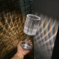 Remote Touch Gatsby Crystal lampica, USB bežična kristalna svjetiljka, noćna lampa, spavaća soba i dnevni