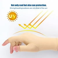 Rukavice od pola prstiju super mekani prozračni rastezljivi na kožu ultra tanki blok UV Spande Ljetne