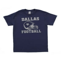 Dallas fudbalska majica, košulja za rhinestone, Bling Bling Kratki tee, Dallas majica, Fudbalski tee,
