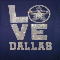 Majica Dallas, majica za rinestone, Bling Bling Majica, Dallas Star, Fudbal Tee, Lone Star Tee, Dallas