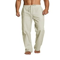 Bomotoo muške hlače elastične struine pantalone u obliku slova u boji svijetlo u boji Lagani salon ljetni