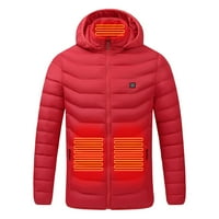 Zimska ušteda! Umfun mens grijana jakna na otvorenom topla odjeća zagrijana za jahanje skijanje ribolovo