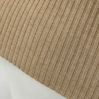 Ženski džemperi Ležerne prilike dugih rukava izdubljeni nepravilni okrugli vrat T majice Osnovni tee