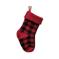 Proporpotetion Božićna ukras čarapa Festival Ispis poklon torbi Privjesak Candy Bag