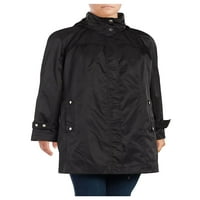 Calvin Klein ženska dugačka pakirana anorakska jakna, crna, 0x