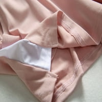Gubotare kratke hlače za žene Ženska klasična-fit pletenica kratka, ružičasta m