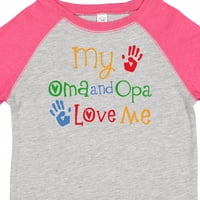Inktastic Oma i Opa Love Me Grandchild Poklon Toddler Boy ili Majica Toddler