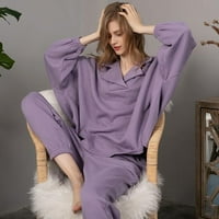 Ženski runo pidžama drži topla noćna zgušnjavanje kućne usluge Početna odjeća Tietoc