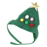 Šešir za kućne ljubimce s elastičnim konopom sve odgovarajućim pletenim božićnim kapama, kućnim ljubimcima