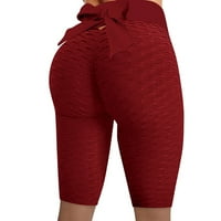 Binmer ženske joge hlače uskim pantalonama za podizanje hip-partkinja dizanje vježbanja teksturi teksturi
