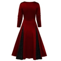 Meichang Womens Renesance Srednjovjekovna haljina za kostim, Steampunk Viktorijanska gotička čipka Swing
