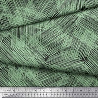 Soimoi siva teška satenska tkanina apstraktni ispis Šivenje tkanine širine