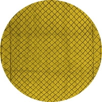 Ahgly Company u zatvorenom okruglu Orijentalni žuti prostirke industrijskih područja, 6 'okruglica