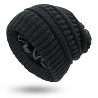 Pletene manžetne beske zimske šešire sa mekom vunom za održavanje hidratantnih glava za kosu za prijatelja