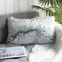 Početna Dekorativna luksuzna serija Super Soft Fau krzno jastuk za jastuk za jastuk za kauč na razvlačenje