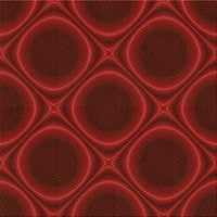 Ahgly Company Machine Persible Endoor Rectangle Transicijske rezijske prostirke crvene površine, 5 '7'
