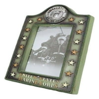 Patriotsko u Sjedinjenim Državama MARINE EAGLE BAAL Rank zvijezde Memorial Frame Frame