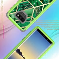 Samsung Note futrola, Allytech Samsung Galaxy Note Case Tvrdi i mekani silikonski dvostruki sloj hibridni