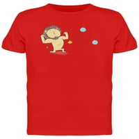 Snažni majica za crtani lavovi muškarci -Mage by Shutterstock, muški medij