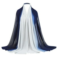 wofedyo šalovi za žene Ženske ležerne solidne turbane za torbe turbanski šal svilena šal