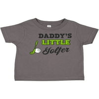 Inktastični daddys Little Golfer s golf klubom i kuglicom za dječaku majicu malih majica ili dječja majica