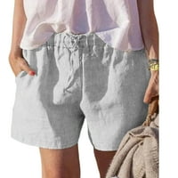 Capreze Dame Mini pant za crtanje elastičnih struka Ljeto Plaže Kratke hlače Bermuda kratke vruće hlače