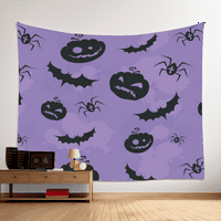 Halloween Dekorativna tapiserija, horor progoni Halloween Tapistry, za spavaću sobu dnevni boravak,