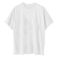 Rovga ženska tee gornji vintage iza pejzažnog tiskanog uzorka Ležerne prilike kratkih rukava Thirt Graphic Print T majice