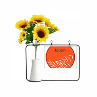 Japan Kultura uzorak umjetni suncokret vaze Blassavna karta